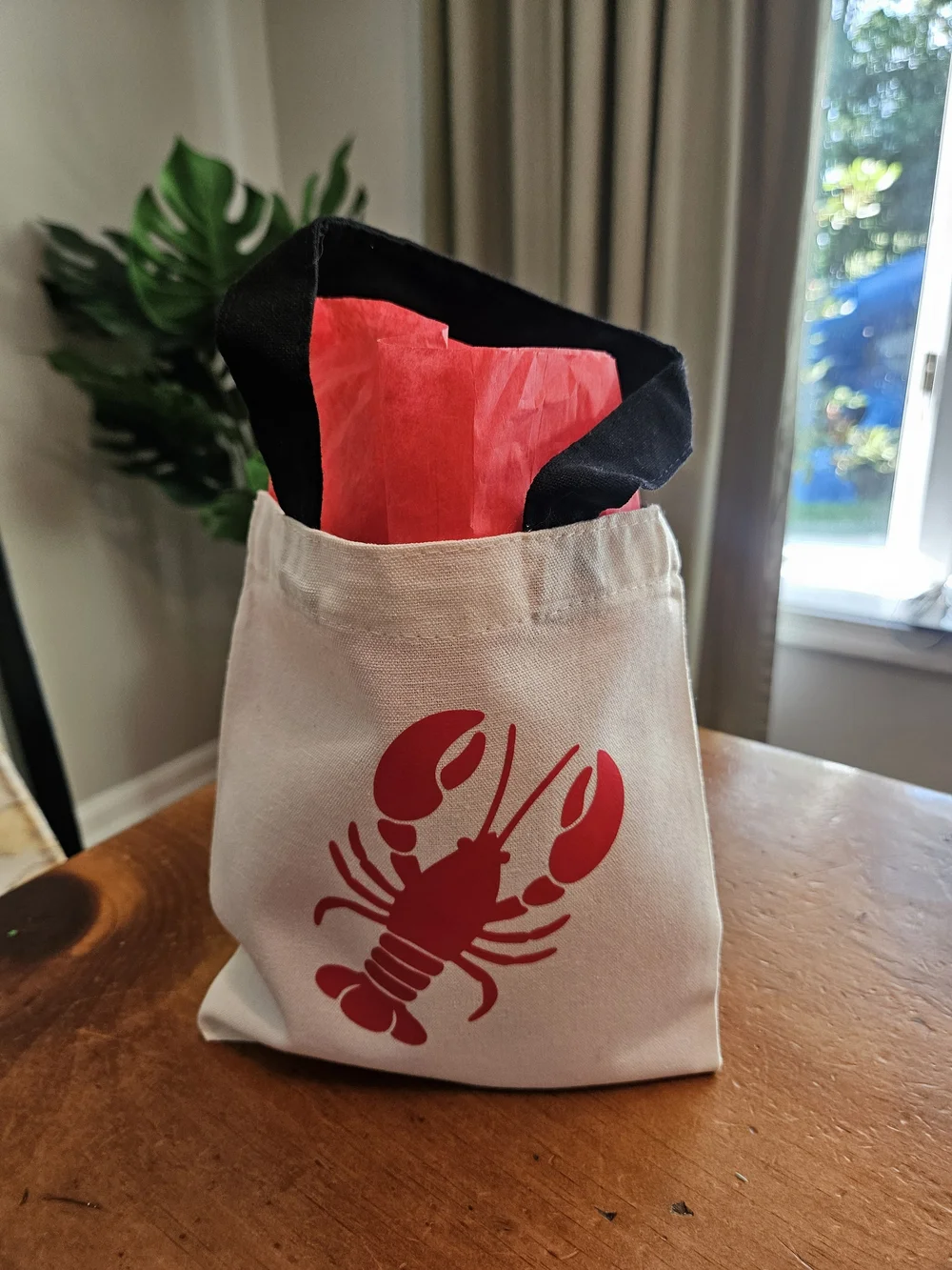 Maine Inspired Reusable Set Of 5 One Of A Kind Gift Bags!